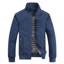 Blouson aviateur homme, veste de transition Ă col montant, veste courte, manteau