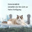 Chaise longue pour chat pour chats et hamac pliable 4