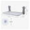 Chaise longue pour chat pour chats et hamac pliable 3