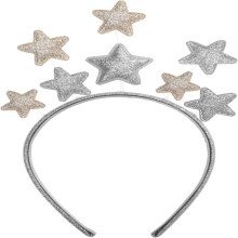 Serre-tête étoiles à paillettes, accessoire pour cheveux de fête et de festival