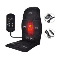(7 Motors) Adjustable Intensity Car Massage Pad For Driving Seat Full Body