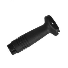 Black Vertical Nylon Grip for 20mm Rail Systems - Tactical Grip Handle for Enhanced Stability and Control