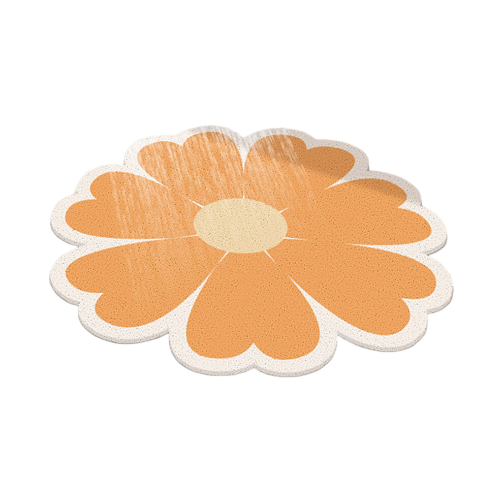 (type3, 50x50cm) Soft Secure Petal Shaped Shower Mat For Anti Slip Made Of Loofah-image-OPC-PJVGHH9-NEW