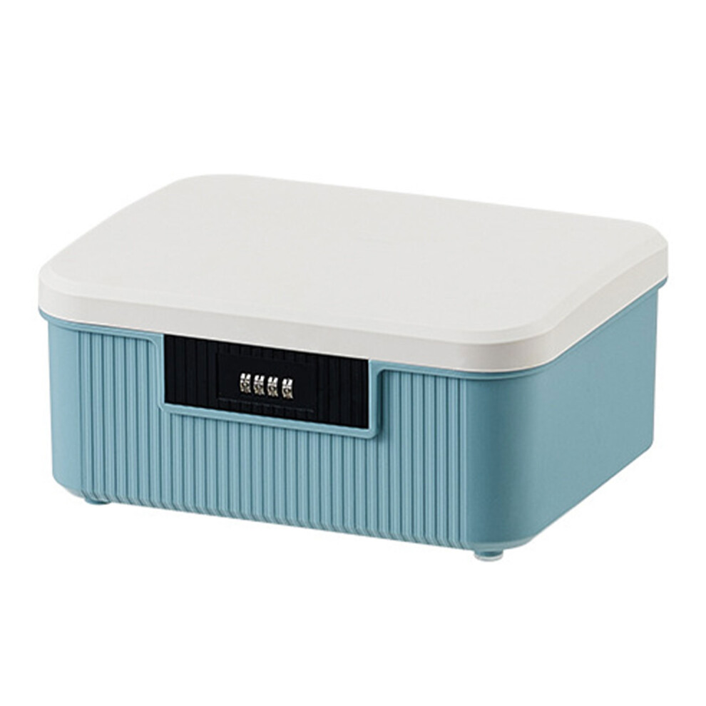 (blue) Items Secure With Safe Box Organizer Sturdy And Durable Plastic-image-OPC-PJVGHRB-NEW