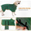 Water-Resistant Adjustable Microfiber Pet Robe for Large Dogs - Quick-Drying Post-Bath Cover 1