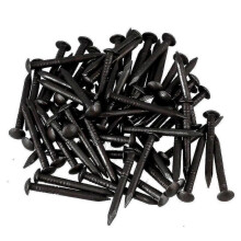 50pcs Black Antique Copper Round Tack Nails - 22mm x 2mm Decorative Fasteners for Crafting & Upholstery (Model WS1387)