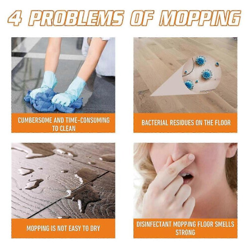 Enhanced Floor Cleaning Liquid Detergent - 3 Pack of 100ml Powerful Floor Decontamination Solution 2