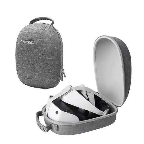 Carrying Case for PSVR2 - Multi-function Portable Hard Bag with Zipper Handbag Storage, Strap Protection for VR/AR Glasses Accessories