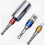 3-Piece Hex Drill Bit Adapter Set for 1/2, 3/8, 1/4 Steel Socket Conversion 3