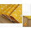 Handcrafted Cotton Table Runner 12x70 Inches, Dining Table Cover, Yellow Table Linen 2