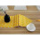 Handcrafted Cotton Table Runner 12x70 Inches, Dining Table Cover, Yellow Table Linen 3