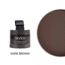 (Dark brown) Revitalizing Sevich Waterproof Hair Powder: Concealer for Root Touch-Up, Volumizing Cover-Up