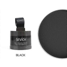 (Black) Revitalizing Sevich Waterproof Hair Powder: Concealer for Root Touch-Up, Volumizing Cover-Up