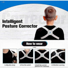 Adjustable Posture Support Brace for Adults, Teens, and Children C Smart Back Corrector