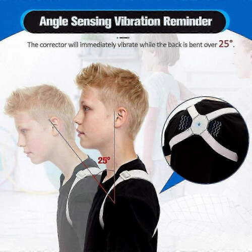Adjustable Posture Support Brace for Adults, Teens, and Children C Smart Back Corrector 1