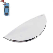 (Only Left) Front Bumper Headlight Washer Nozzle Cover with Chrome Trim for BMW Mini Cooper Cabrio S R50 R52 R53 - Stylish Accessory Cap