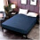 Elastic Fitted Bed Sheet, Stretchy Jersey Fabric, 35cm Deep Pocket Soft Sheet 1