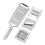 Multi-Purpose Vegetable Slicer - New Type Multi-Function Kitchen Tool for Veg Cutting 4