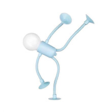 (blue) Newest Shape-Changeable Sportsman Night Light: 2024 Custom DIY Options for Creative Lighting!