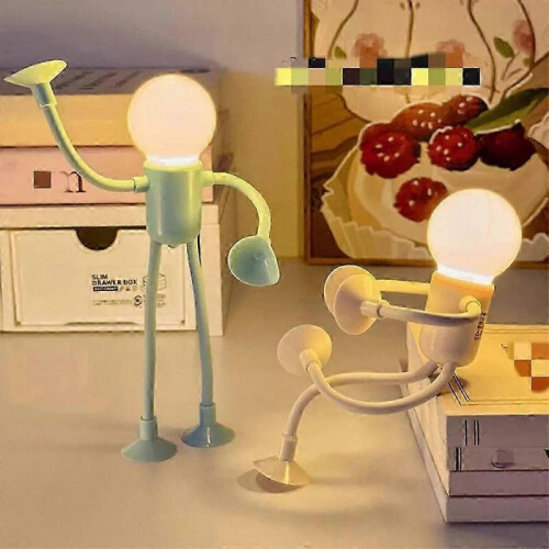 (blue)Newest Shape-Changeable Sportsman Night Light: 2024 Custom DIY Options for Creative Lighting! 2