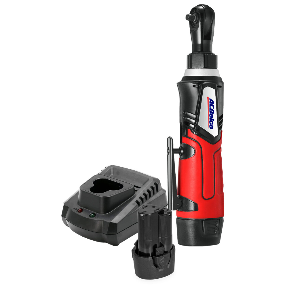 Acdelco Arw1207-P2 G12 12V Li-Ion 1/4" Cordless Ratchet Wrench 2 Battery Kit 4716872183234