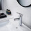 Chrome Single Handle Modern Bathroom Sink Faucet 3