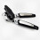 Stainless Steel Manual Can Opener with Smooth Edge, Non-Slip Handle and Bottle Opening Function 2
