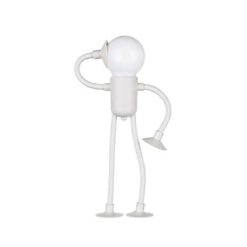(white) Newest Shape-Changeable Sportsman Night Light: 2024 Custom DIY Options for Creative Lighting!