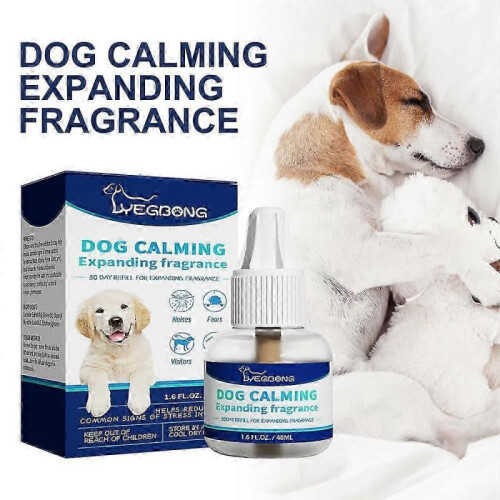 (2pcs) Dog Calming Pheromone Diffuser Refill - Relieves Anxiety & Stress, Reduces Barking & Chewing, for 3x Usage 1