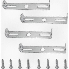 4 Pieces Ceiling Mount Bracket Lighting Fixture Holder for Home or Office Use