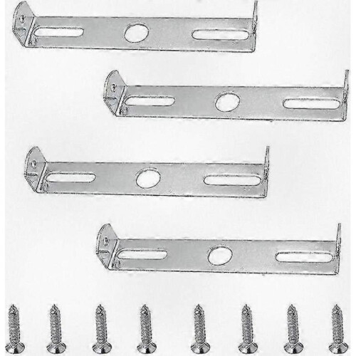 4 Pieces Ceiling Mount Bracket Lighting Fixture Holder for Home or Office Use
