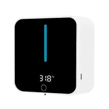 Wall-Mounted Automatic Foam Soap Dispensers with LED Temperature Display and Electric Touchless Operation for Smart Washing in Bathrooms