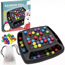 Rainbow Puzzle Magic Chess Set - Interactive Game for Kids & Adults - Color Matching Educational Toy with Elimination Feature