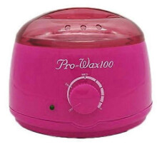 Hair Removal Wax Warmer Portable Electronic Adjustable Wax Heater Machine for Women Girls Pink US Plug