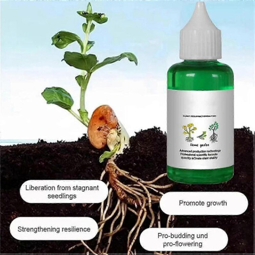 (2pcs)Plant Activation Liquid Solution with Growth Enhancer & Rooting Hormone for Cuttings, Spraying Seedlings 1