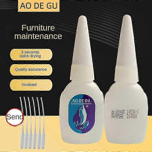 3X High-Strength Fast-Drying Liquid Glue - No Contraction Adhesive, Universal 20G 1