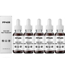 (5pcs) 3/5X PP405 Anti-Hair Loss Hair Care Formula: Fast Absorbing, Non-Greasy, 60ml for Healthy Hair Growth