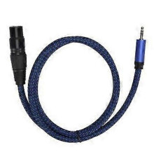 JORINDO XLR Female to 3.5 mm Jack Balanced Signal Cable XLR to 1/8 inch Microphone Cable Connection Cord
