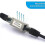 Pack of 5 Cat6 A Ethernet Adapter Coupler Patch Cable Rj45 Adapter 5