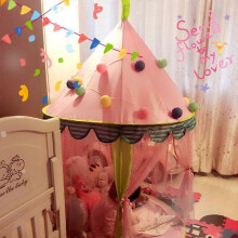 Kids Play House, Princess Castle Tent, Portable Pop-Up Teepee