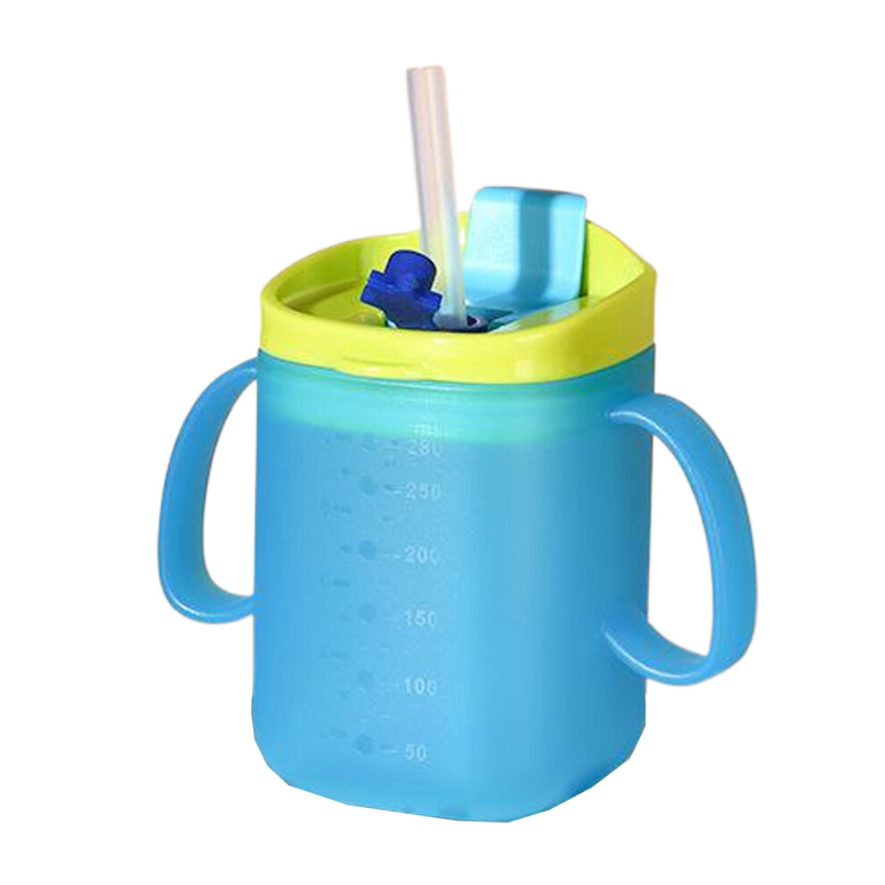(A) 2 Handled Mug For Elderly Ergonomic For Comfort Elderly Spill Proof