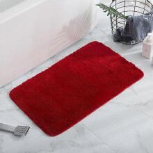 Floor mats, door mats, non-slip absorbent bathroom mats, entrance mat (red, 40*120cm)