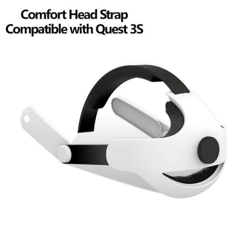 3-in-1 VR Strap Set for 3S Protective Case Set,Face Cover, Strap Silicone VR Accessories,Black 2
