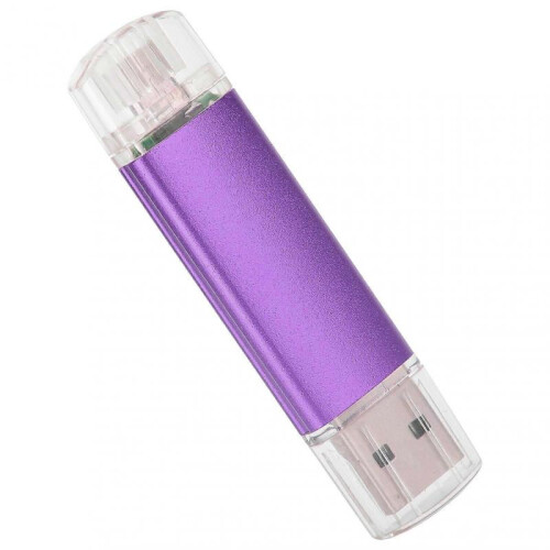 Micro U Disk 2 in 1 USB OTG Memory Stick USB2.0 Flash Drive Computer Accessories 64GB 2