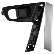Car Front Left Inside Door Handles Cover Base with Door Armrest Strips for J10 80945-JE50A 80951-JE