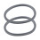 Replacement Gasket with Lip for Blender Part, 2 Pack Speed Blender Compatible Part 1