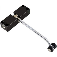 Zinc Alloy Automatic Spring Door Closer Adjustable Self Closing, door hardware for home improvement.