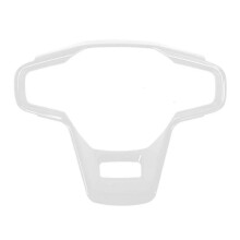 Car Steering Wheel Panel Trim Cover for 2021-2024 Interior Accessories White