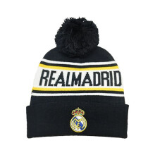 (Real Madrid)UEFA Champions League Soccer Knitted Hat For Men And Women Winter Warm Soccer Caps Real