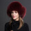 (blu)Berretti da donna Ushanka Cappelli per l'inverno Orecchie spesse e calde Moda Bomber Pom Pom Cappello 4